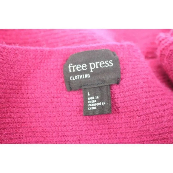 ladies free press sweater size L - Picture 6 of 6